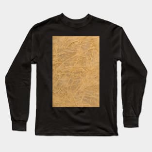 Brown leather texture Long Sleeve T-Shirt